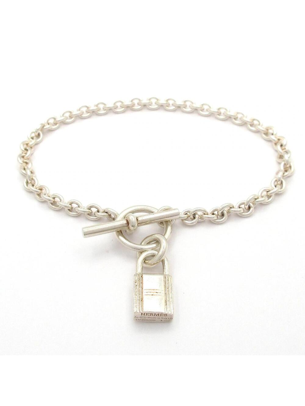 Hermes Amulet Cadenas Bracelet Lg #277633H94B